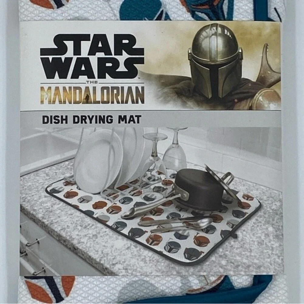 NWT Disney Star‎ Wars The Mandalorian Dish Mat